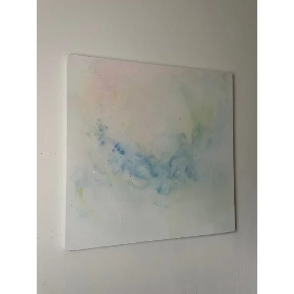 "Glimpse Of‎ Heaven" by O. Abstract Canvas Wall Art Modern Minimalist Home Decor - Picture 2 of 4